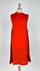 Abito rosso e nero VIONNET