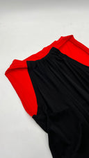 Abito rosso e nero VIONNET