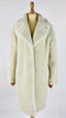 Cappotto teddy bianco