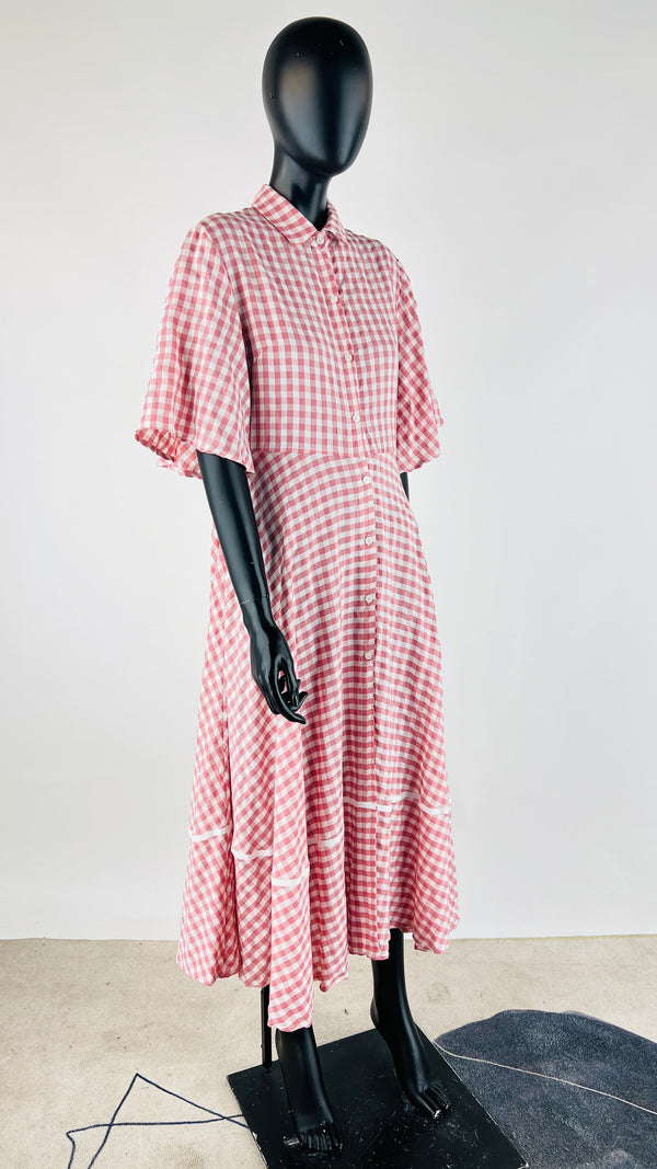 Chemisier midi in vichy