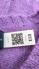Maglione in cachemire viola Ralph Lauren