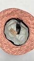 Bucket hat monogram