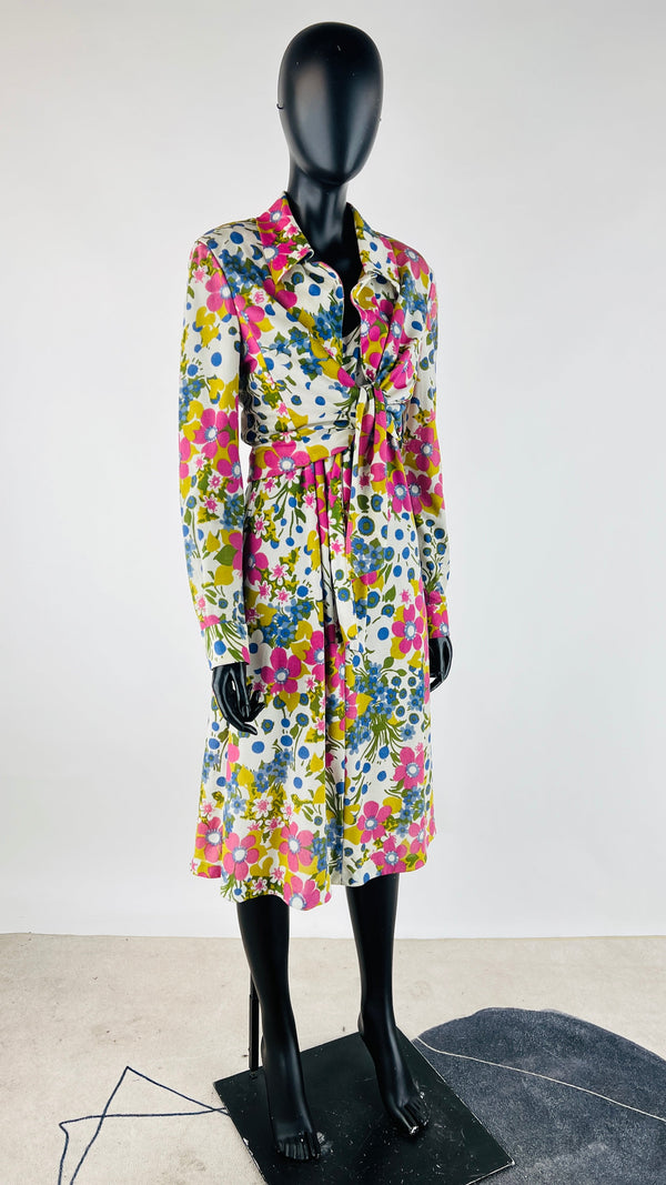 Completo a fiori vintage