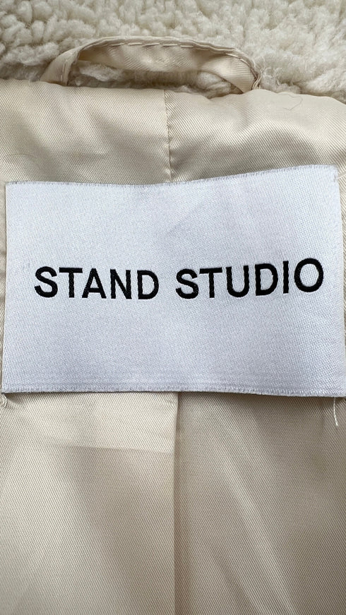 Cappotto teddy bianco