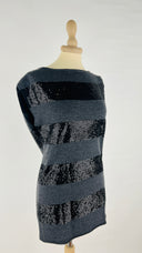 Smanicato a righe paillettes ALICE+OLIVIA