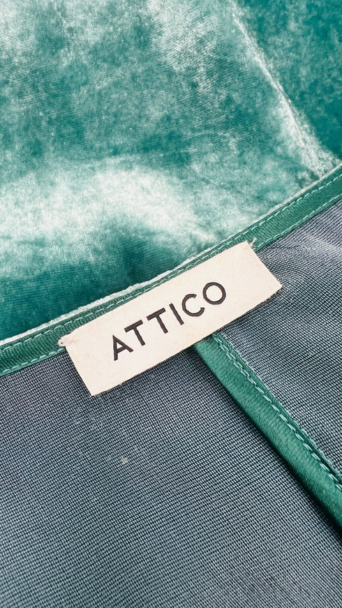 Abito lungo in velluto
