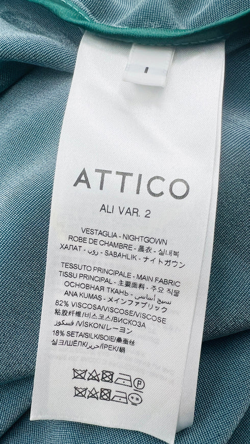 Abito lungo in velluto