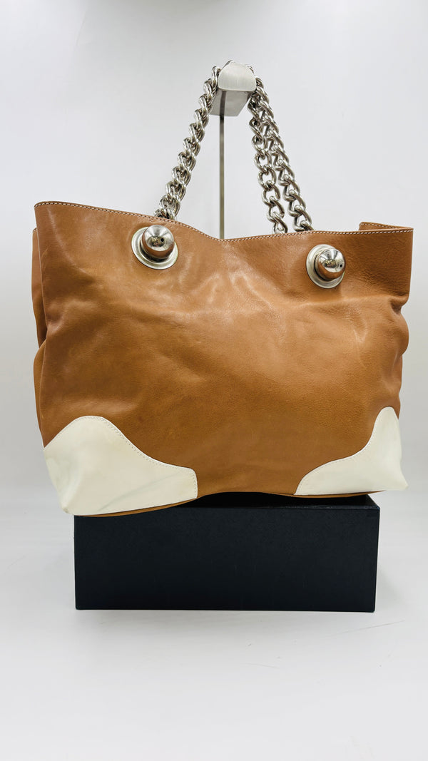 Borsa a spalla bi-color