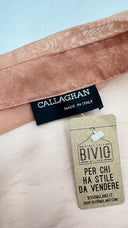 Camicia in mesh rosa CALLAGHAN