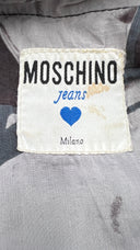 Giacca corta denim zip MOSCHINO JEANS