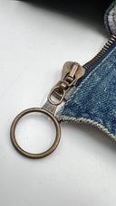 Giacca corta denim zip MOSCHINO JEANS