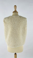Gilet teddy ecru LEVIS