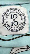 T-shirt girocollo in cotone stampato 10x10 An Italian Theory