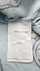 T-shirt girocollo in cotone stampato 10x10 An Italian Theory