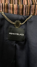 Blazer multirighe Penny Black