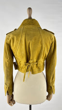 Giacca in pelle vintage. GIANfrANCO FERRE