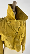 Giacca in pelle vintage. GIANfrANCO FERRE