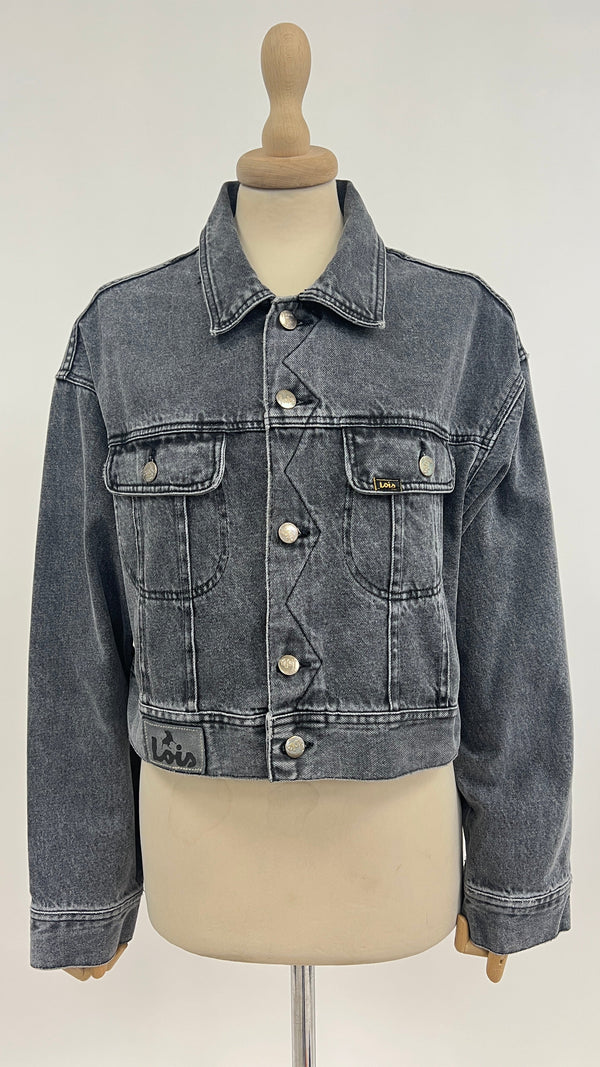 Giacca corta in denim