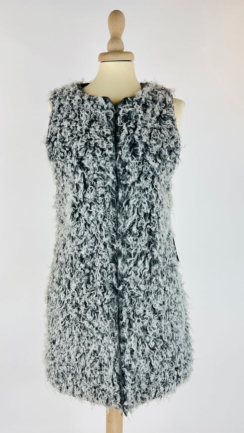 Gilet effetto montone