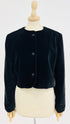 Bolero velluto nero
