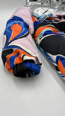 Piumino inserto argentato Emilio Pucci