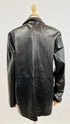 Blazer pelle con cartellino