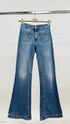 Jeans flare con taschini