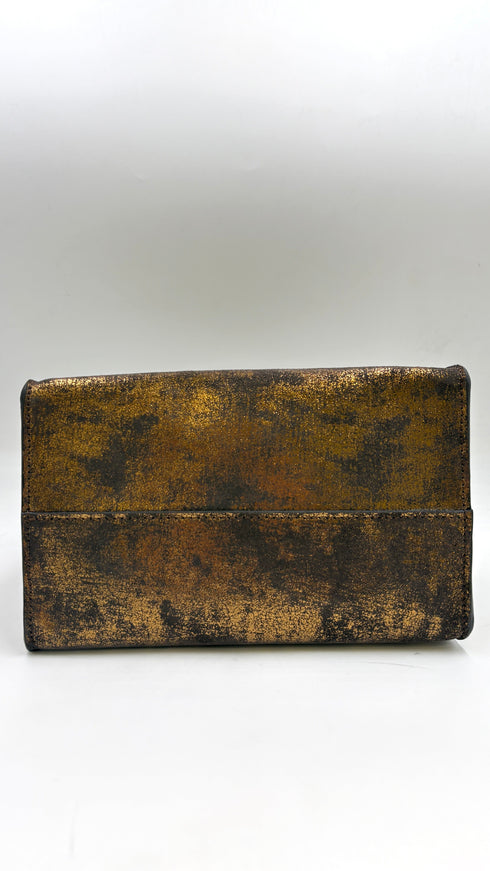 Borsa “Oregon” bronzo con cartellino