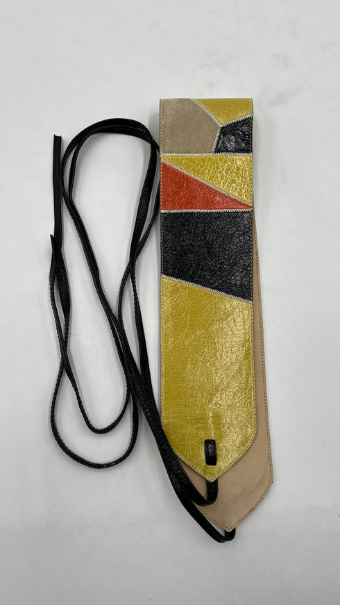 Cintura Patchwork Gialla