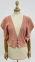 Gilet cropped tricot