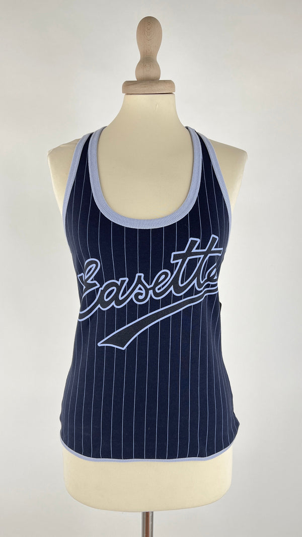 Canotta logo a righe