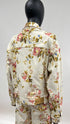 Completo in cotone fiori