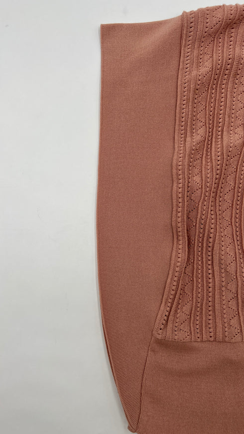 Gilet cropped tricot