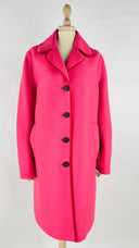 Cappotto monopetto fucsia Harris Wharf London