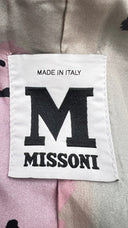 Cappotto foderato azzurro M Missoni