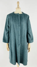 Cappotto in lana e mohair SEMICOUTURE