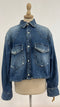 Giacca denim in cotone
