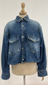 Giacca denim in cotone