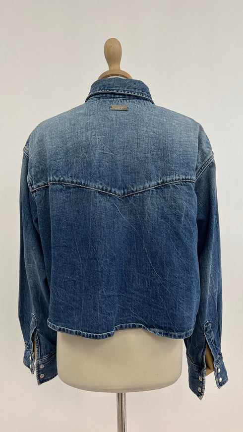 Giacca denim in cotone