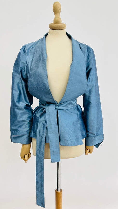 Giacca kimono shantung