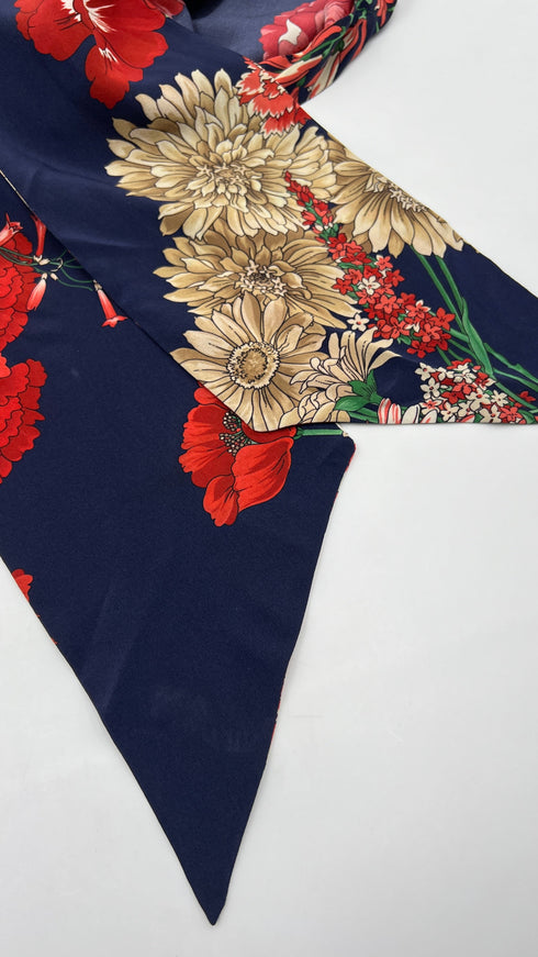 Camicia in seta a fiori