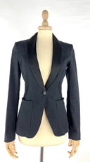 Blazer smoking color nero FORTE FORTE