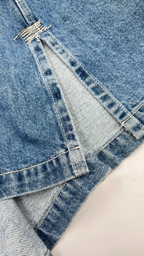 Giacca lunga in denim