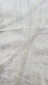 Top in lino ricamato