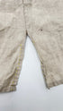 Top in lino ricamato