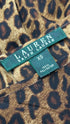 Blusa animalier girocollo