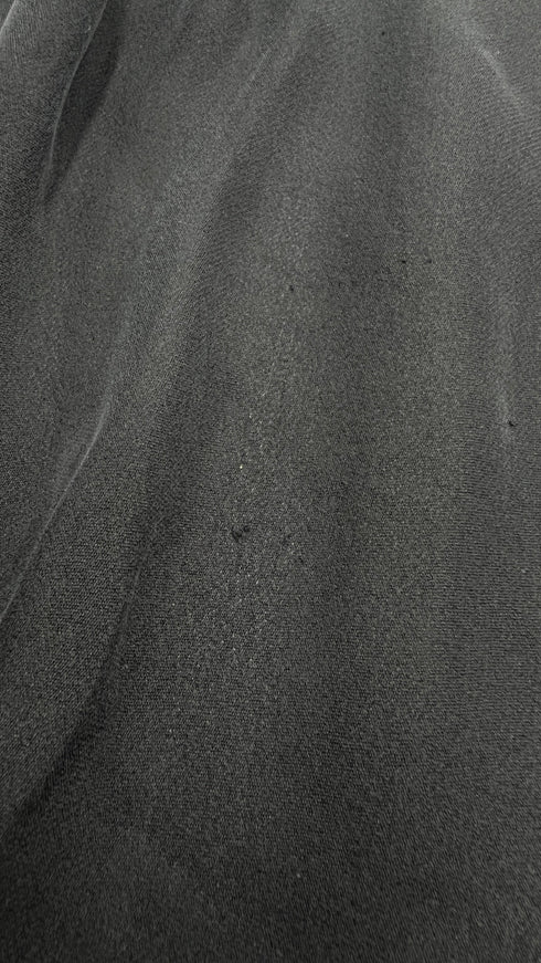 Camicia semitrasparente nero/viola