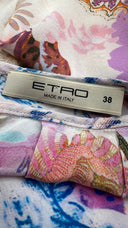Mini dress in seta stampata ETRO