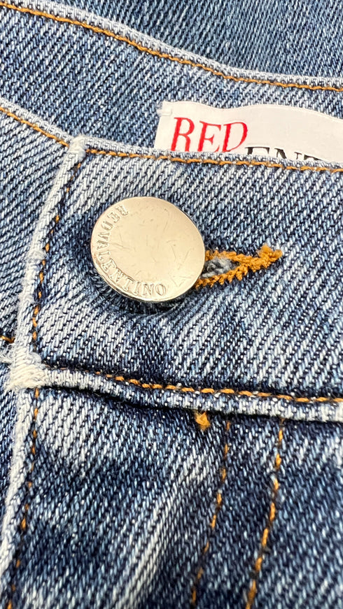 Jeans flare con taschini