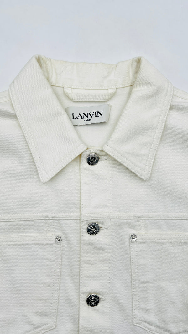 Giacca corta in denim